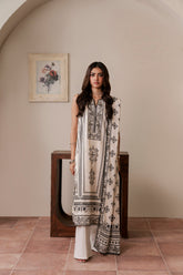 Resham Unstitched Cambric 3 Pcs Printed Suit D744